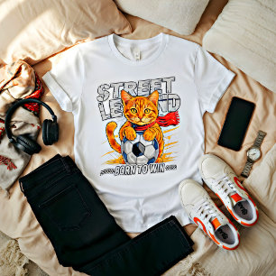 Camiseta Triblenda Leyenda del gato de fútbol: regalo para amantes de