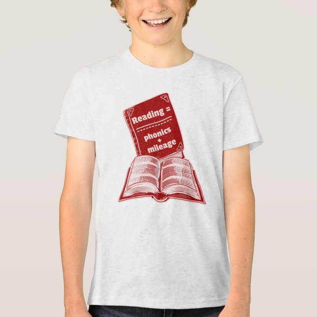 Camiseta Triblenda Leyendo los hongos de kilomeage (Anverso)