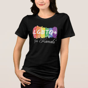 Camiseta Triblenda LGBTQ por Kamala Orgullo Gay Arcoiris