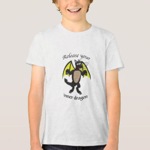 Camiseta Triblenda Libera tu dragón interior (tonto)