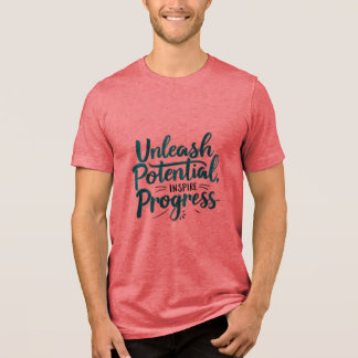 Camiseta Triblenda Liberar potencial, inspirar progreso