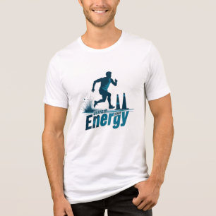Camiseta Triblenda Liberar su energía - Diseño de Tee de Sprinter