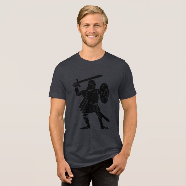 Camiseta Triblenda Liberen a su guerrero interno: Viking Warrior Vint (Anverso Completa)
