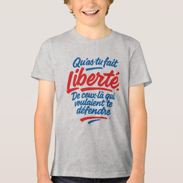 Camiseta Triblenda Libertad (Anverso)