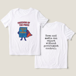 Camiseta Triblenda Libertad de prensa: La verdad es poder