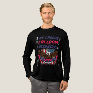 Camiseta Triblenda Libertad desde 1776 - Águila calva