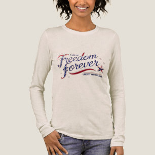 Camiseta Triblenda Libertad para siempre Tee de Manga Larga - Liberta