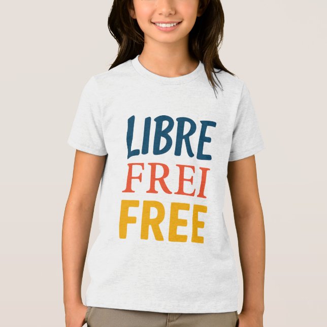 Camiseta Triblenda Libre (Anverso)