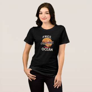 Camiseta Triblenda Libre como el océano - Estética de la libertad cos
