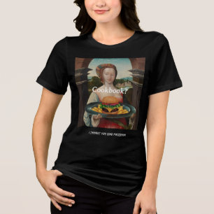 Camiseta Triblenda ¿Libro de cocina? Pensé Que Dijiste Facebook. Rece