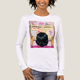 Camiseta Triblenda Libro de Recetas de Momfulness Arte Cómic Adorable