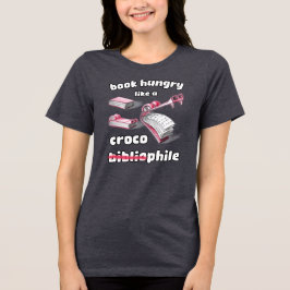 Camiseta Triblenda Libro Hambriento Como Un Croco Gracioso Esbozo A M