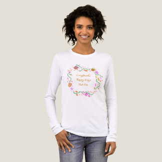 Camiseta Triblenda Libros Acogedores, Días Lluviosos, Té Caliente