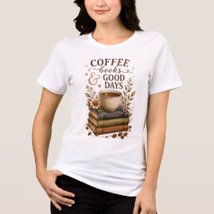 Camiseta Triblenda Libros de Café Buenos Días