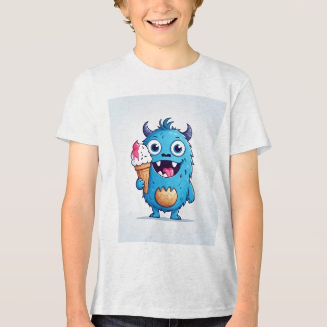 Camiseta Triblenda Life's a beach, even when you carry a icecream (Anverso)