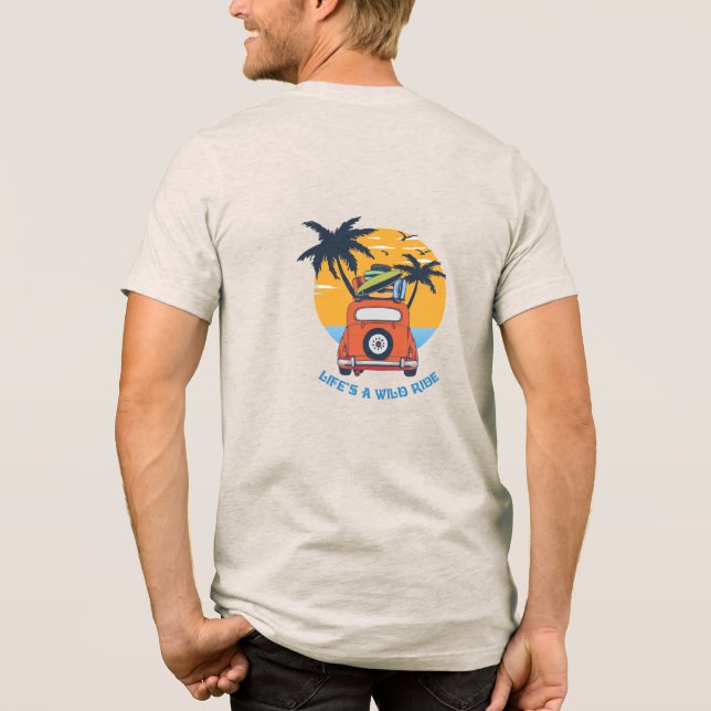 Camiseta Triblenda Life's wild ride (Reverso )