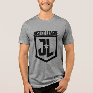 Camiseta Triblenda Liga de la Justicia   JL Shield