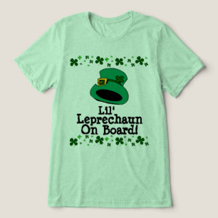 Camiseta Triblenda Lil' Leprechaun a bordo de un embarazo de maternid