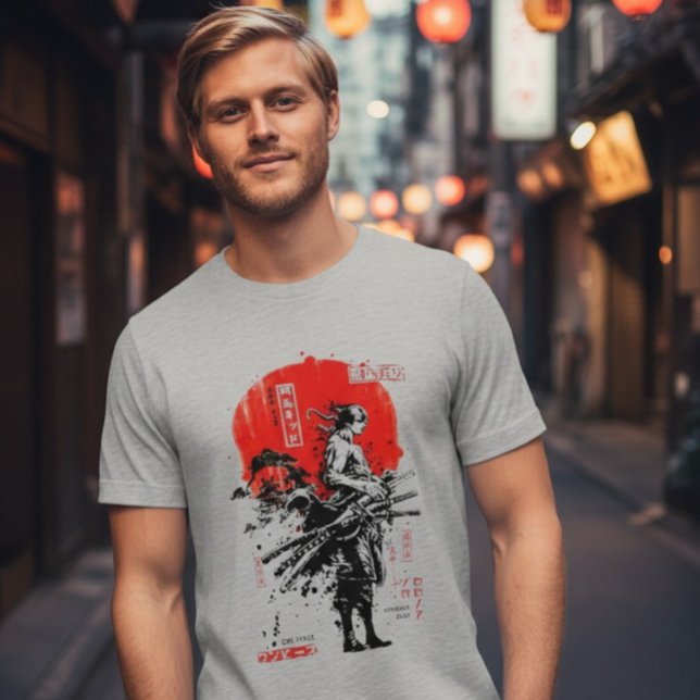 Camiseta Triblenda Limited Samurai Manga Legend Retro Unisex (Subido por el creador)