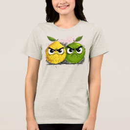 Camiseta Triblenda Limón gruñón Lima gruñona