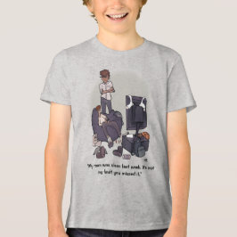 Camiseta Triblenda Limpiar el niño de tu habitación