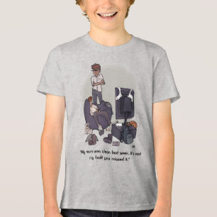 Camiseta Triblenda Limpiar el niño de tu habitación