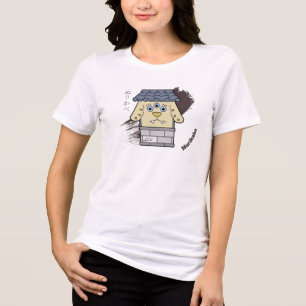 Camiseta Triblenda Lindo Monstruo Yokai de la pared Nurikabe