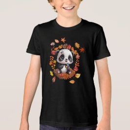 Camiseta Triblenda Lindo Panda “Ausome Autumn” – Conciencia del Autis