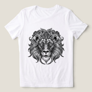 Camiseta Triblenda Línea de Arte de León