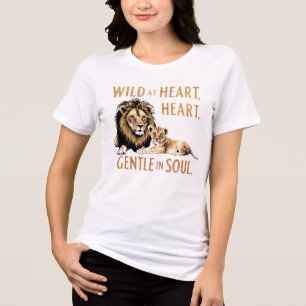 Camiseta Triblenda "Lioness & Cub - Wild Motherhood Art"