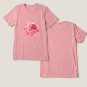 Camiseta Triblenda Lips Kiss XOXO