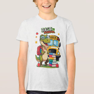 Camiseta Triblenda Listo para rugir para la escuela – Edición Dino