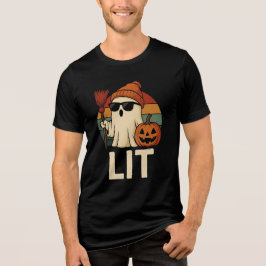 Camiseta Triblenda Lit Halloween Ghost T-Shirt