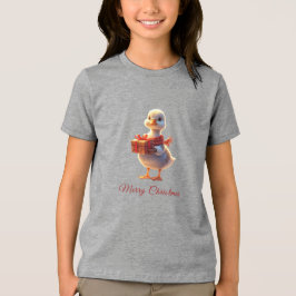 Camiseta Triblenda Little Duck Christmas Holiday