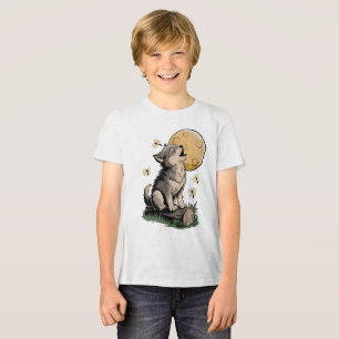 Camiseta Triblenda Little Howler - Wolf Cub y la Luna