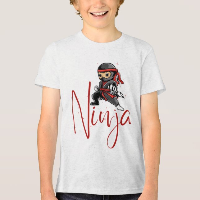 Camiseta Triblenda Little Ninja (Anverso)