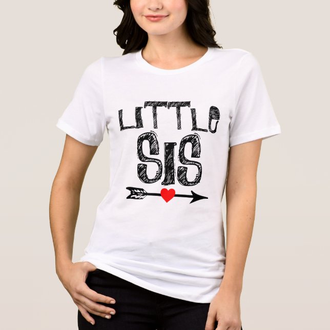 Camiseta Triblenda LITTLE SISTER T-Shirts (Anverso)