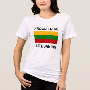 Camiseta Triblenda Lituania: Orgulloso de ser lituano