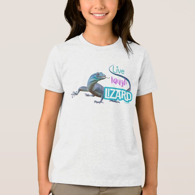 Camiseta Triblenda Live Laugh Lizard (Anverso)
