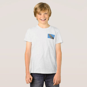 Camiseta Triblenda Lizard gris y media luna