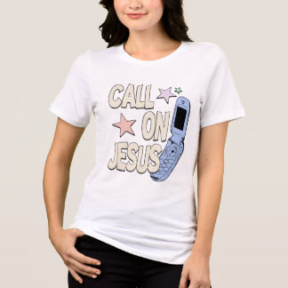 Camiseta Triblenda Llamada a Jesús - Diseño de fe retro