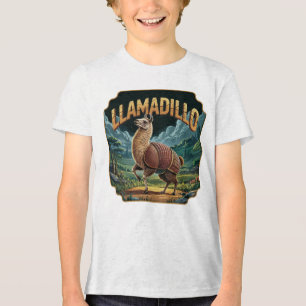 Camiseta Triblenda Llamadillo Ilustracion Combo Creatividad divertida