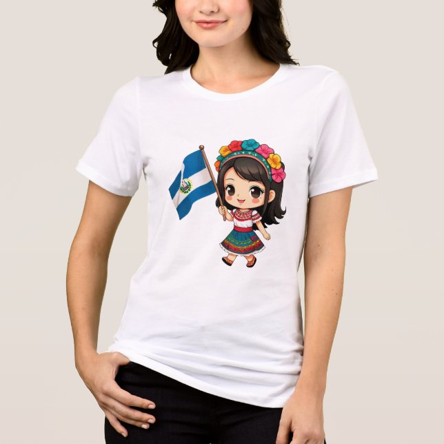Camiseta Triblenda ¡Lleva un Toque Adorable y Divertido Contigo! (Anverso)