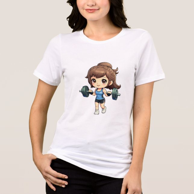 Camiseta Triblenda ¡Lleva un Toque Adorable y Divertido Contigo! (Anverso)