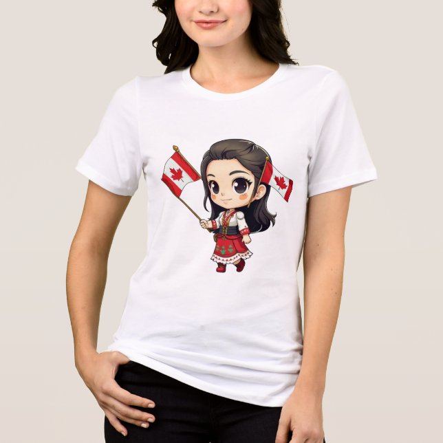 Camiseta Triblenda ¡Lleva un Toque Adorable y Divertido Contigo! (Anverso)