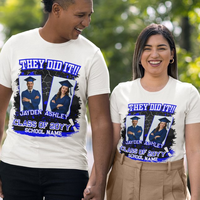 Camiseta Triblenda Lo Hicieron Personalizado Partido de Graduación Fa (Subido por el creador)
