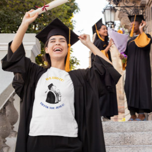 Camiseta Triblenda ¡Lo Hicimos! Gracias Jesús! Graduación Cristiana