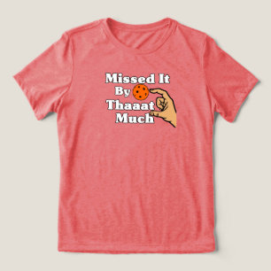 Camiseta Triblenda Lo Perdió Por Eso Mucho Pepinillo Pickleball Diver