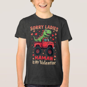 Camiseta Triblenda Lo siento Damas Mamaw es mi San Valentín