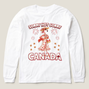 Camiseta Triblenda Lo siento no lo siento Canadá Flamenco